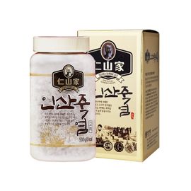 [INSAN BAMB00 SALT] Insan 9 Times Roasted Bamboo Salt (Solid) 500g-Made in Korea